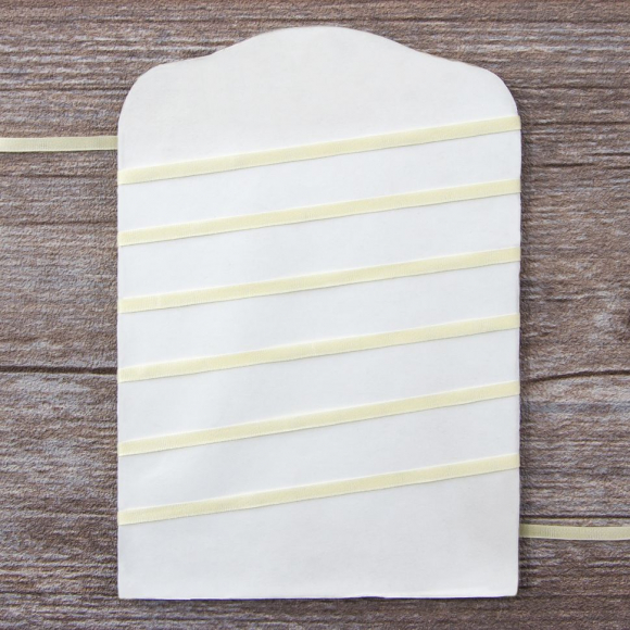 32200_Лента для вышивания SAFISA на блистере, 4 мм, 5 м, цвет 10, нежно-желтый 32200_Лента для вышивания SAFISA на блистере, 4 мм, 5 м, цвет 10, нежно-желтый