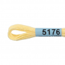 Нитки для вышивания Gamma мулине (3173-6115) 100% хлопок 24 x 8 м цв.5176 желтый