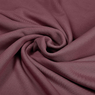 Ткань трикотаж Футер 3х нитка петля хлопок 310г пенье 180см слива рул.35-60м рул.35-60м