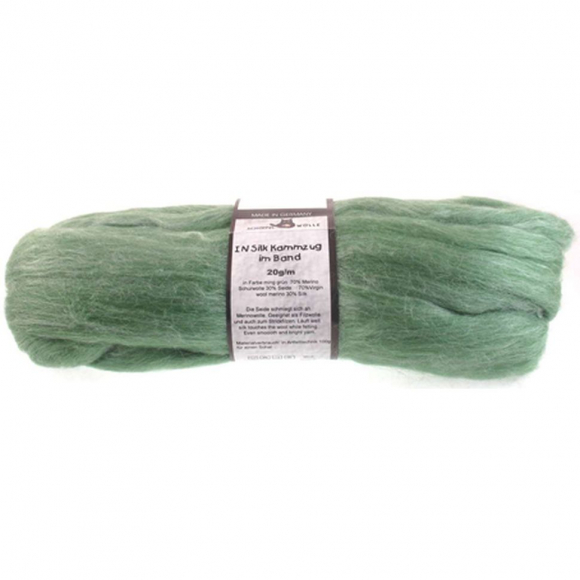 89509_Шерсть с шёлком для валяния