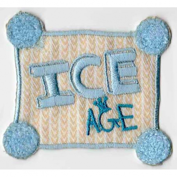 Термоаппликация HKM "Ice Age mit Plschbommeln"