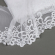 Кружево вышивка на сетке KRUZHEVO арт.TBY.OG38 шир.210мм цв.белый, левая уп.9м