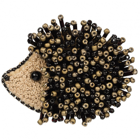 Набор для вышивания KLART арт. 10-008 Брошь. Ежик 5,5х4 см