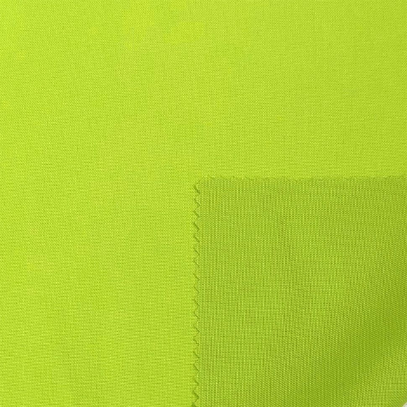 Ткань габардин TBYGab-163960 150г/м2 100% полиэстер шир.150см цв.неон лимон рул.50м