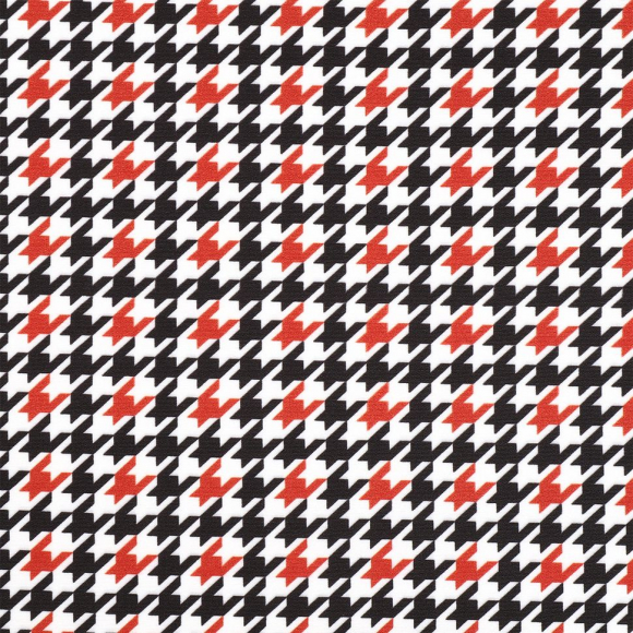 Ткань Барби 200 г/м? 95% полиэстер, 5% лайкра шир.148 см арт.Bar.pr.0419.5 цв.05 гусиная лапка рул.25м