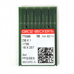 Игла для промышленных швейных машин Groz-Beckert DBx1/1738/16x257 FFG  №90 уп.10 шт. арт.773395