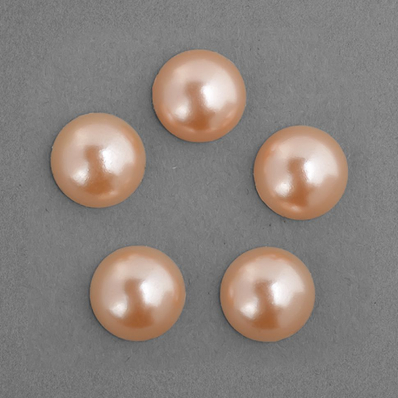 Полужемчужины перламутр Круг, арт.TBY-1908-07, 8 мм цв.07 персиковый уп.500г Полужемчужины перламутр Круг, арт.TBY-1908-07, 8 мм цв.07 персиковый уп.500г