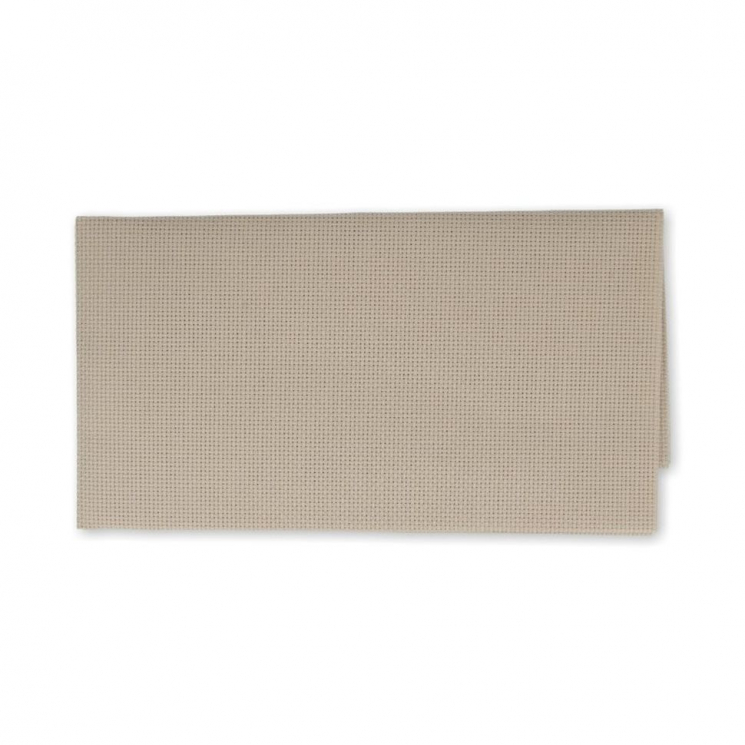Канва Gamma K04 Aida №14 100% хлопок 50 x 50 см уп.5 шт цв.серо-бежевый