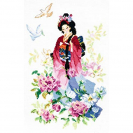 Набор для вышивания ЧУДЕСНАЯ ИГЛА арт.66-18 Нежность утра 26х40см