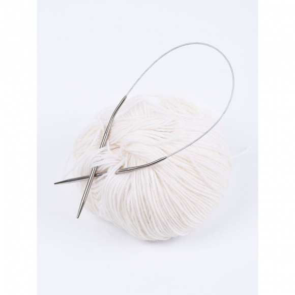 Спицы круговые для вязания на тросиках Maxwell Black арт.40-35 3,5 мм /40 см Спицы круговые для вязания на тросиках Maxwell Black арт.40-35 3,5 мм /40 см