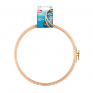 611678 PRYM Пяльцы 8мм латунный винт ? 21,5см 3-х слойное склеивание бук уп.1шт