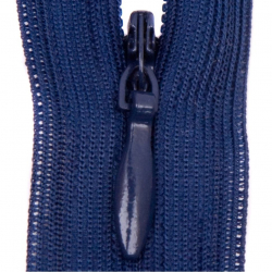 Молния потайная нераз 35см S-919 синий темный SBS уп.100шт