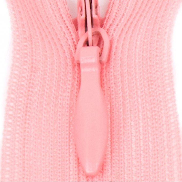 Молния потайная нераз 55см S-348 розовый персиковый SBS уп.100шт