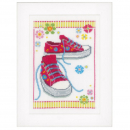 79580_Набор для вышивания "Розовые кроссовки" 79580_Набор для вышивания "Розовые кроссовки"