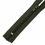 Молния MaxZipper пласт. спираль №5-N 18см н/р цв.F328 хаки уп.50шт