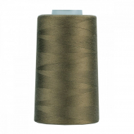 Нитки швейные 40/2 полиэстер 5000 ярд цв.492 бежевый MAX