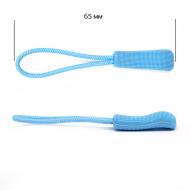 Пуллеры MaxZipper для бегунка арт.Л107 цв.10 голубой уп.100шт