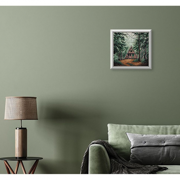 Набор для вышивания PANNA арт. PAN.PS-7384 Домик в лесу 20х20 см