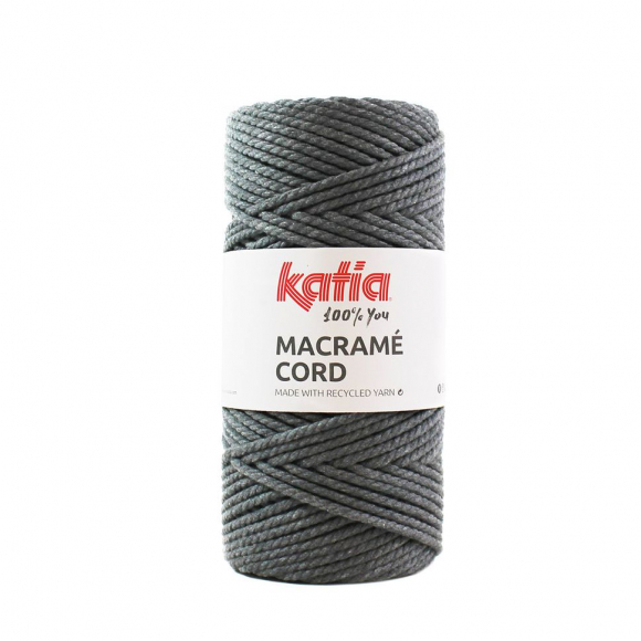 187070_Пряжа Macrame Cord, 65% хлопок, 25% полиэстер, 10% прочие волокна, 500 г, 100 м