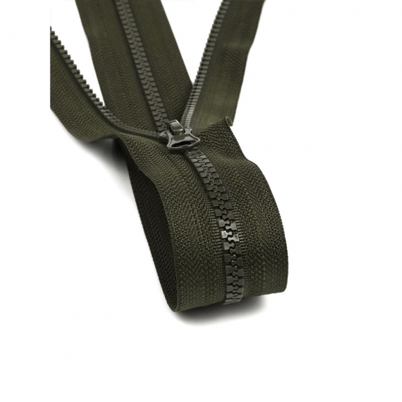Молния MaxZipper трактор №5 1 замок усил.зв., 70см, цв.F328 хаки уп.10шт