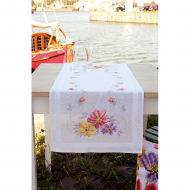 98596_Набор для вышивания дорожки "Красочные цветы" 98596_Набор для вышивания дорожки "Красочные цветы"