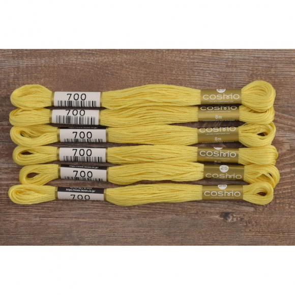 Мулине COSMO однотонный цвет 700 Мулине COSMO однотонный цвет 700