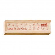 8021_Органайзер addi для крючков, деревянный, 19 х 5 х 3 см