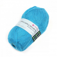 Пряжа для вязания ПЕХ Кроссбред Бразилии (50% шерсть, 50% акрил) 5х100г/490м цв.583 бирюза