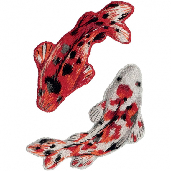 Набор для вышивания PANNA Живая картина арт. JK-2248 Броши. Карпы кои