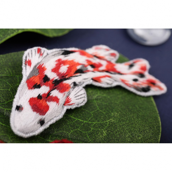 Набор для вышивания PANNA Живая картина арт. JK-2248 Броши. Карпы кои