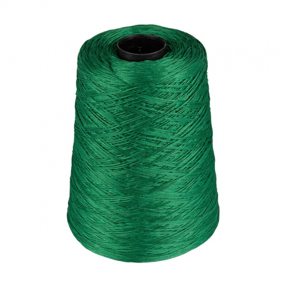 Нитки для вышивания Gamma мулине 100% хлопок 480 г ± 30 г цв.№0414 зеленый