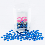26509_Термоклеевые украшения для декора "Rhinestuds Blue", 1упак. (288шт)
