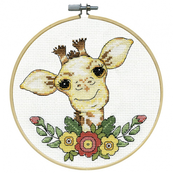 Набор для вышивания "Жираф" Набор для вышивания "Жираф"