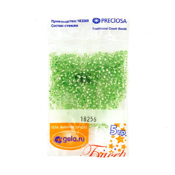 Бисер №10, 5 г., цвет 18256