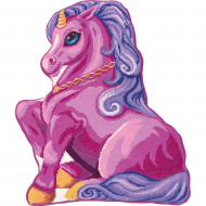 Набор для вышивания PANNA арт. PD-7143 Подушка Мой единорог 38х44 см Набор для вышивания PANNA арт. PD-7143 Подушка Мой единорог 38х44 см