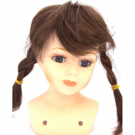 Парик "Косички" для кукол арт.КЛ.23769 П30 цв.К