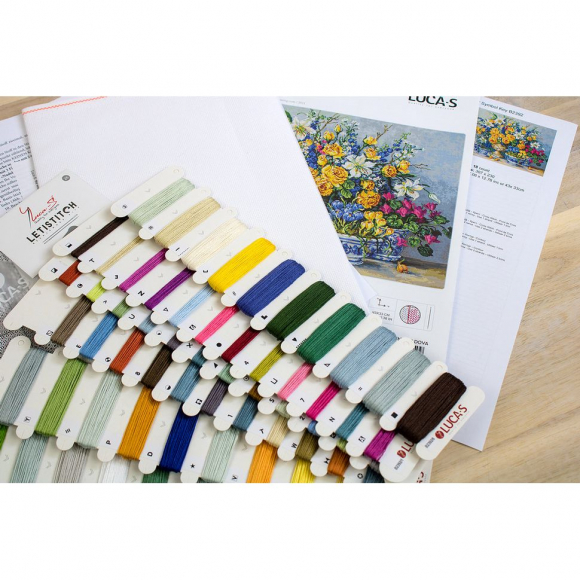 Набор для вышивания LUCA-S арт. B2392 Из сада Габриель 43х33 см