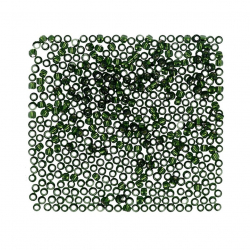 Бисер Япония "TOHO" 10/0  круглый 2  2.4 мм 5 х 5 г №0037 травяной