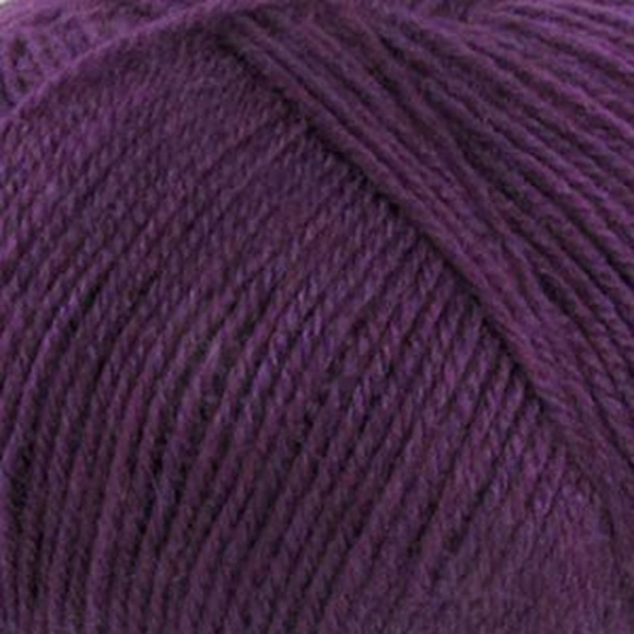 Пряжа для вязания ПЕХ Кроссбред Бразилии (50% шерсть, 50% акрил) 5х100г/490м цв.575 ярк.лиловый