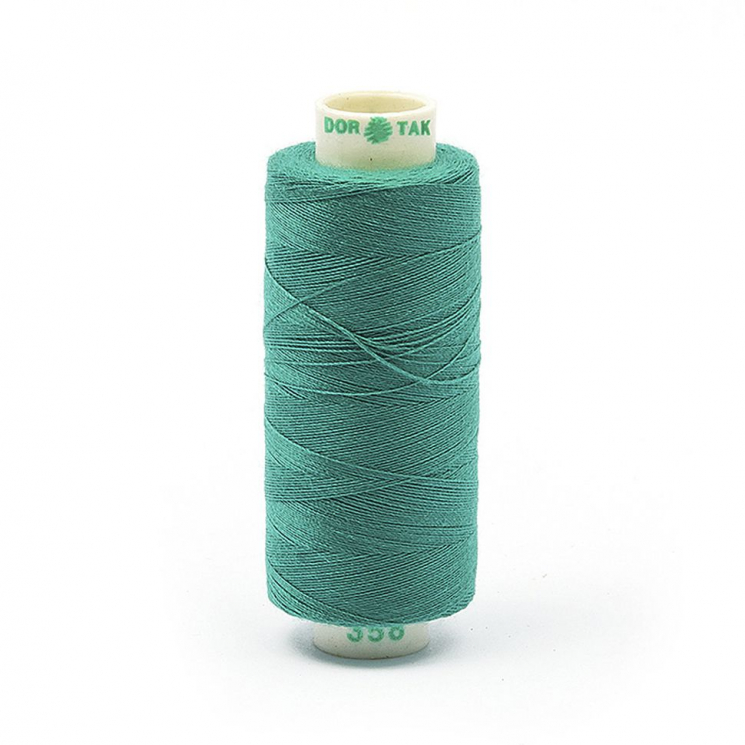 Нитки Dor Tak бытовые 40/2 полиэстер 366м цв.358 бирюзовый