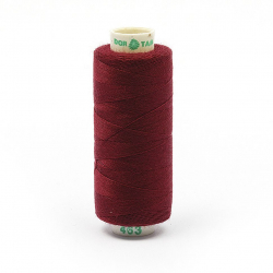 Нитки Dor Tak бытовые 40/2 полиэстер 366м цв.463 бордовый