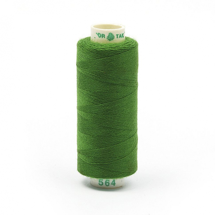 Нитки Dor Tak бытовые 40/2 полиэстер 366м цв.564 зеленый