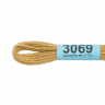 Нитки для вышивания Gamma мулине (0820-3070) 100% хлопок 24 x 8 м цв.3069 горчица