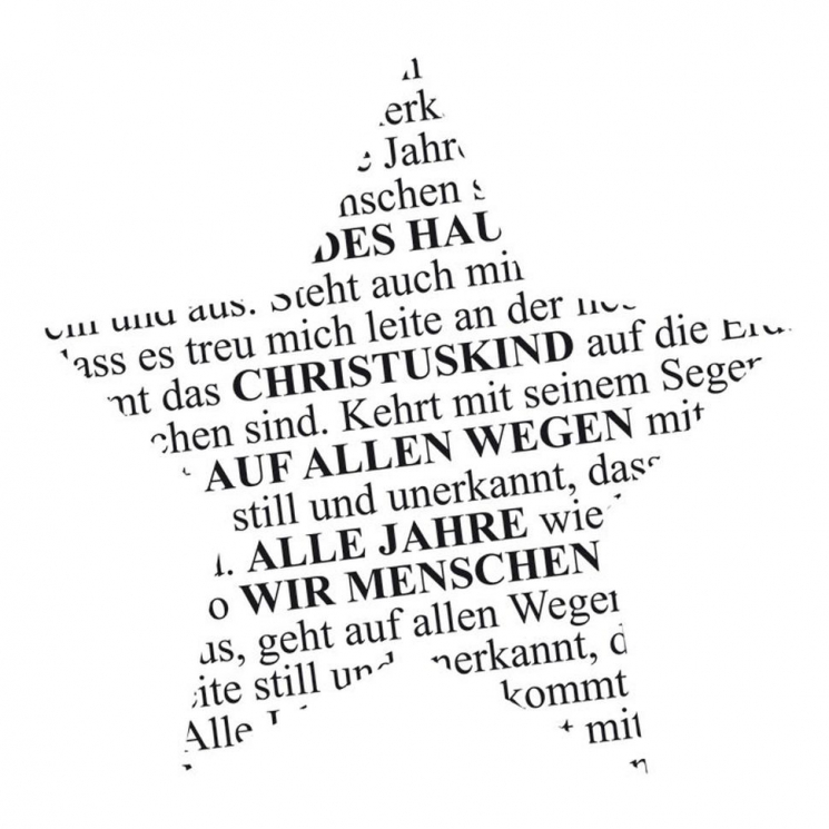 127705_Штамп на деревянной основе "Alle Jahre wieder"