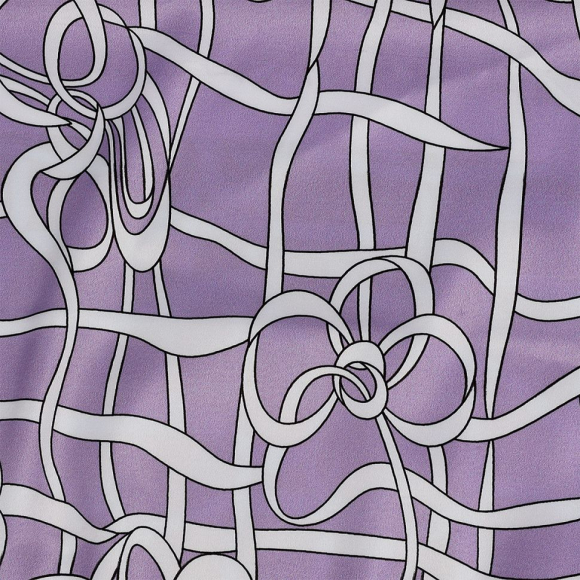 Ткань шелк Армани креп 90 г/м? 97% полиэстер, 3% лайкра шир.148 см арт.T.0549.6 цв.06 лаванда рул.25м