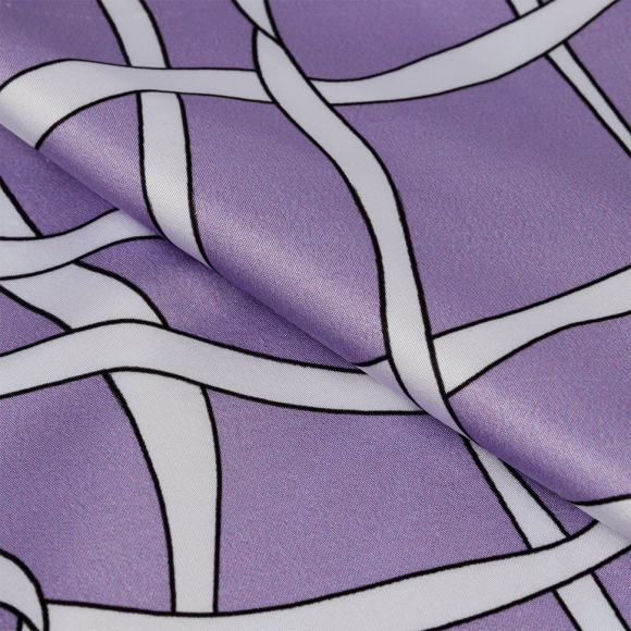 Ткань шелк Армани креп 90 г/м? 97% полиэстер, 3% лайкра шир.148 см арт.T.0549.6 цв.06 лаванда рул.25м