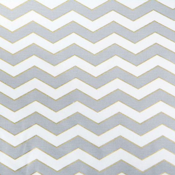 Ткань ранфорс с глитером Зиг-заг, арт.WH 20558-v03, 130г/м?,100% хлопок, шир.240см, цв.серый/золото, рул.30м Ткань ранфорс с глитером Зиг-заг, арт.WH 20558-v03, 130г/м?,100% хлопок, шир.240см, цв.серый/золото, рул.30м