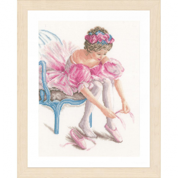 Набор для вышивания LANARTE арт.PN-0171419 My first dance 27х36 см Набор для вышивания LANARTE арт.PN-0171419 My first dance 27х36 см