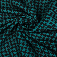 Ткань Барби 200 г/м? 95% полиэстер, 5% лайкра шир.148 см арт.Bar.pr.0419.6 цв.06 гусиная лапка рул.25м