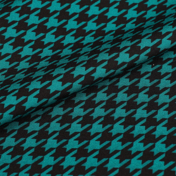 Ткань Барби 200 г/м? 95% полиэстер, 5% лайкра шир.148 см арт.Bar.pr.0419.6 цв.06 гусиная лапка рул.25м